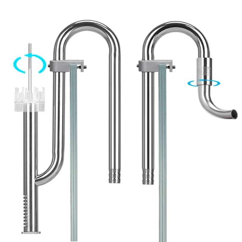 Aquarium Fish Care - Filter Akuarium Inlet dan Outlet, Tabung