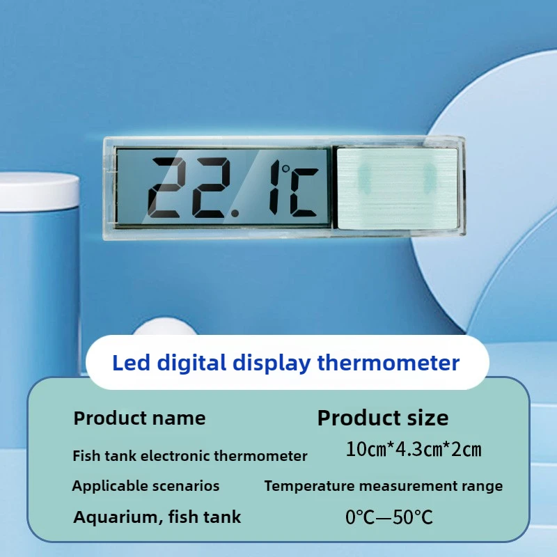 Aquarium Fish Uk - Termometer Akuarium Elektronik LCD Digital Tangki
