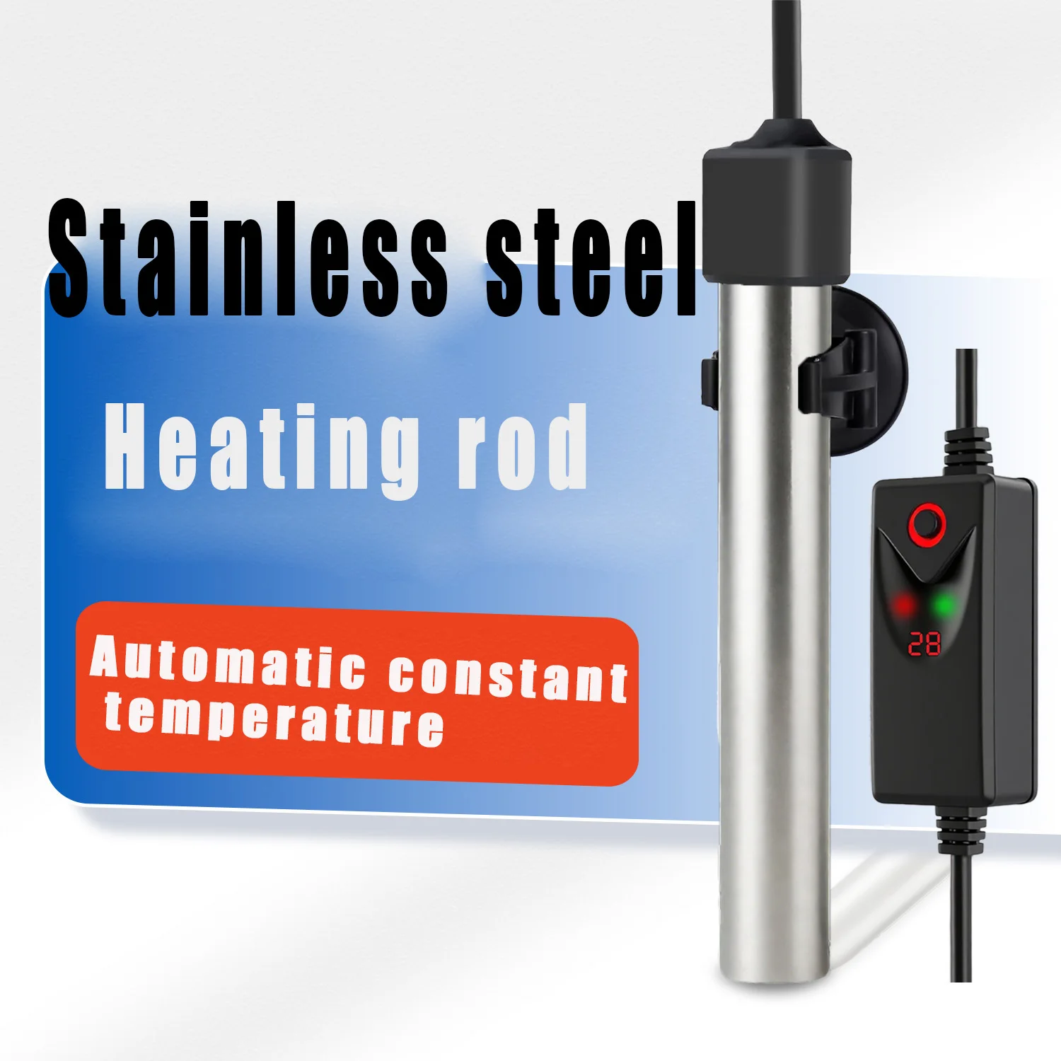 Aquarium Fish Uk - Batang Pemanas Akuarium Mini Stainless Steel
