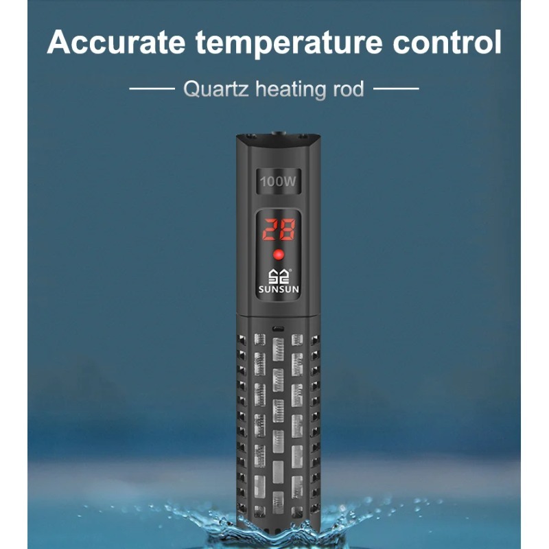 Aquarium Heater Submersible - Pemanas Akuarium Submersible, Tangki Ikan, Layar
