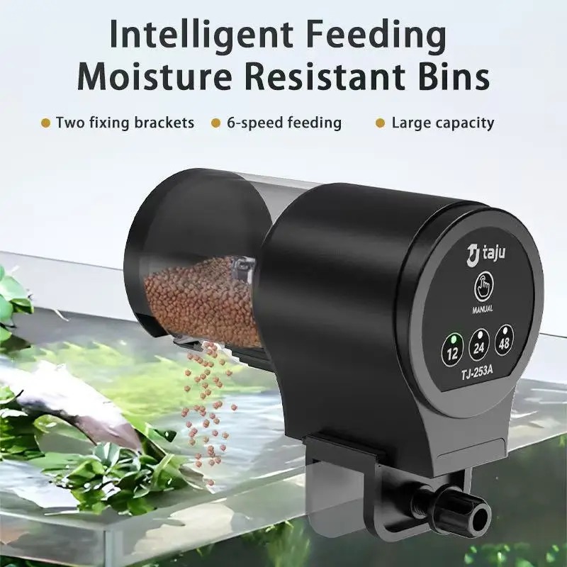 Aquarium Fish Feeder Automatic - Pengumpan Tangki Ikan Pengumpan Otomatis Berbasis