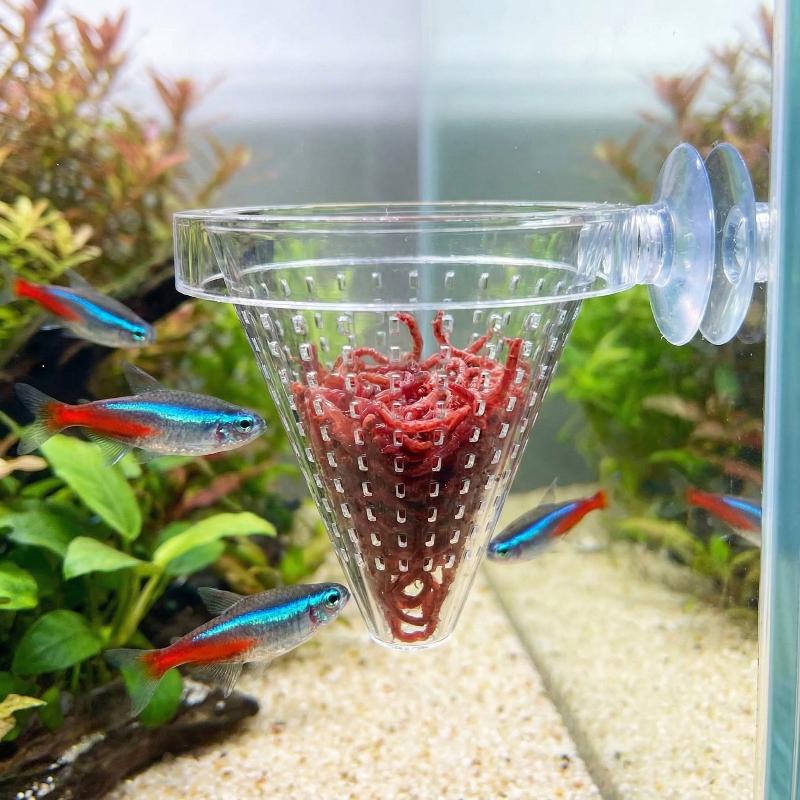 Aquarium Fish Pot - Pot Tanaman Akuarium Akrilik Transparan, Wadah