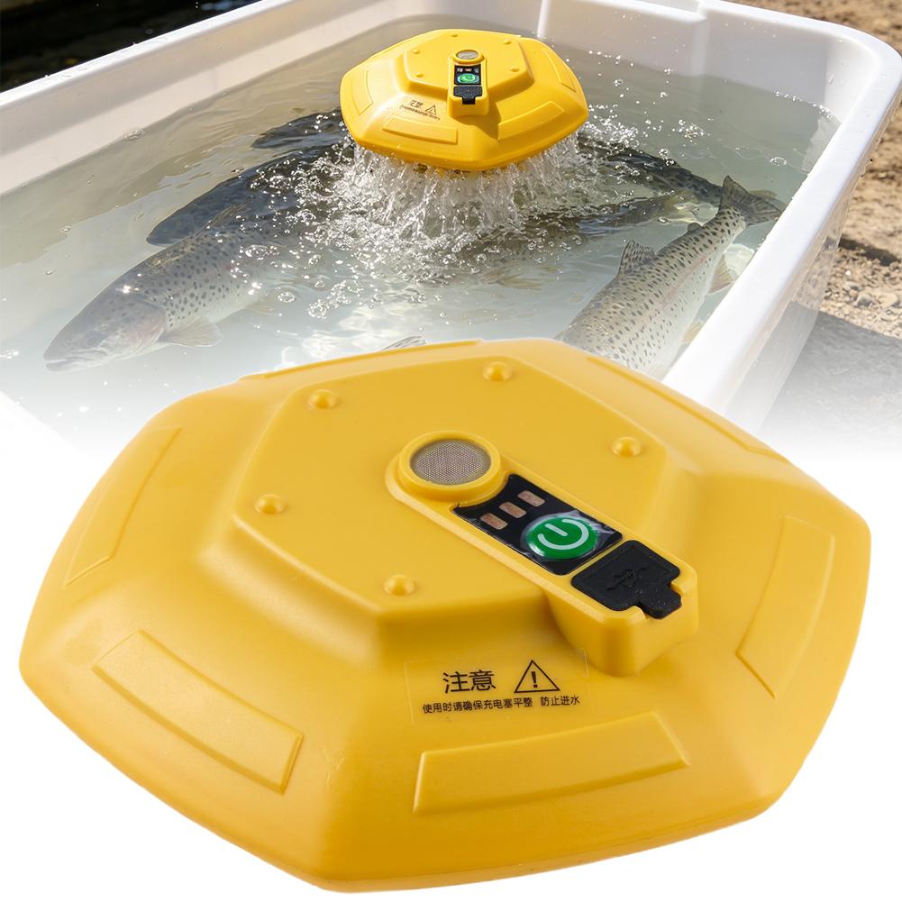 Aquarium Fish Care - Pompa Oksigen Akuarium Portabel, Aerator Isi
