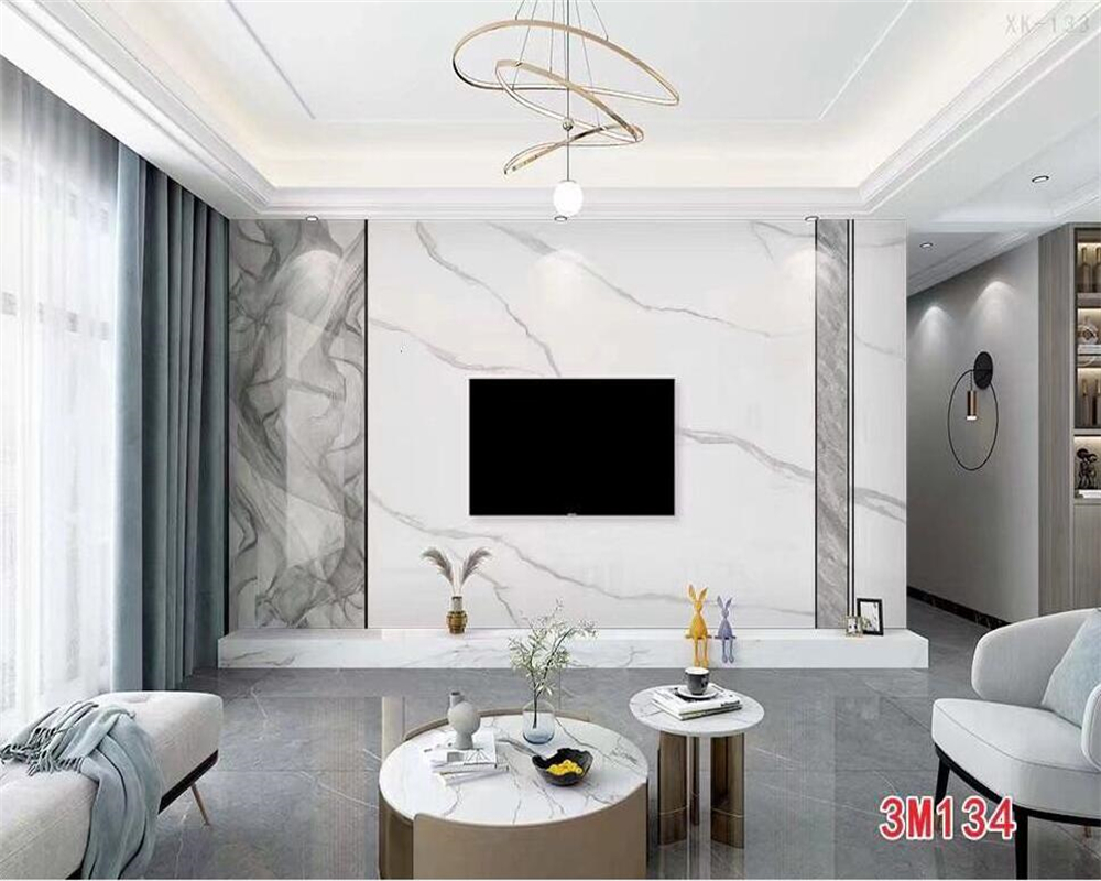 Background Film 3D - Beibehang Kertas Dinding Cina Baru Modern