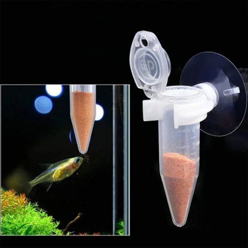 Aquarium Fish Feeder Automatic - Alat Pemberi Makan Ikan Otomatis Bentuk