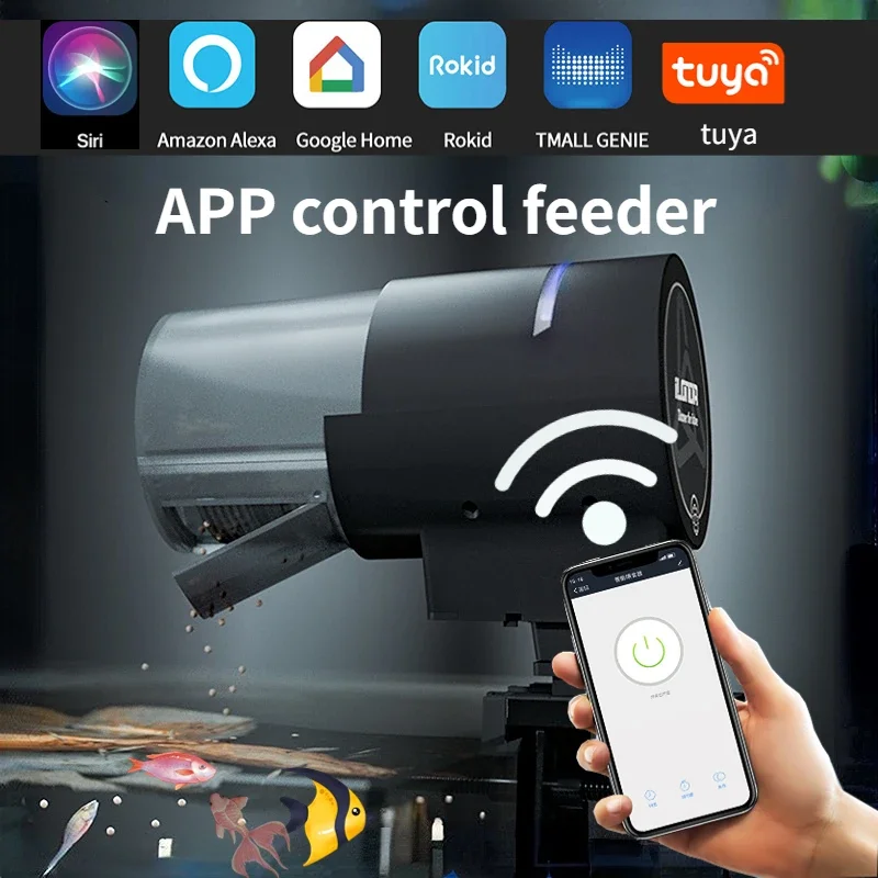 Aquarium Fish Feeder Automatic - ILONDA alat makan ikan otomatis, Dispenser