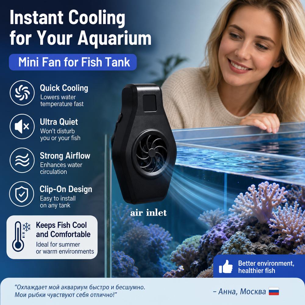 Kipas Pendingin Akuarium Pendi - Aquarium Fish Cold Water ulasan dan harga
