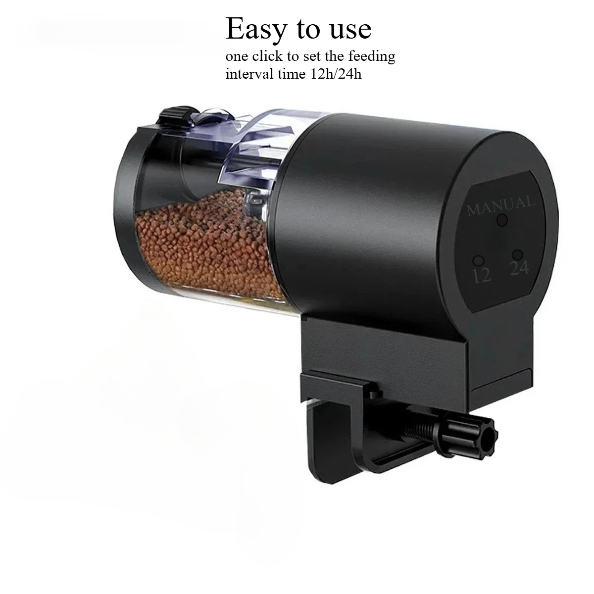 Pengumpan Ikan Otomatis Kapasi - Aquarium Fish Feeder Automatic ulasan dan harga