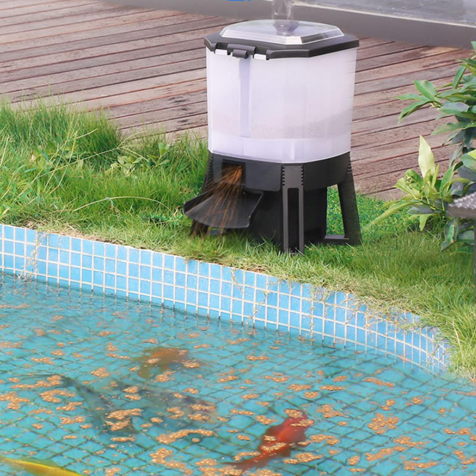 Pengumpan Ikan Otomatis Tenaga - Aquarium Fish Feeder Automatic ulasan dan harga