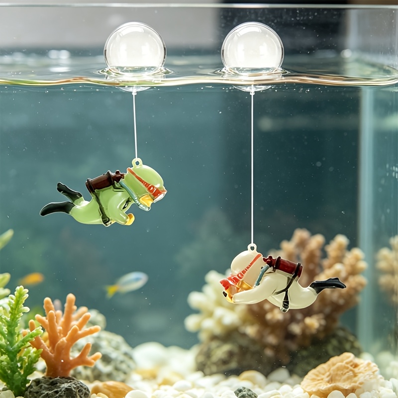 Dekorasi Resin Akuarium Patung - Aquarium Fish Ball ulasan dan harga