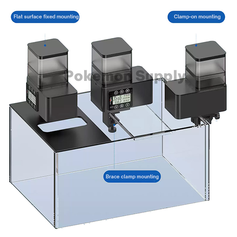 Pengumpan Ikan Otomatis Pintar - Aquarium Fish Feeder Automatic ulasan dan harga