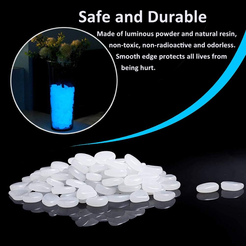 Batu taman dalam ruangan luar  - Aquarium Fish Glow In The Dark ulasan dan harga