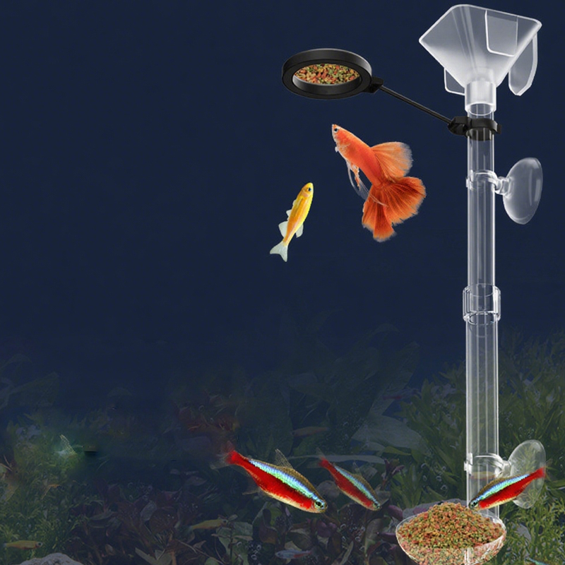 Dispenser Makanan Tangki Ikan  - Aquarium Fish Feeder Automatic ulasan dan harga