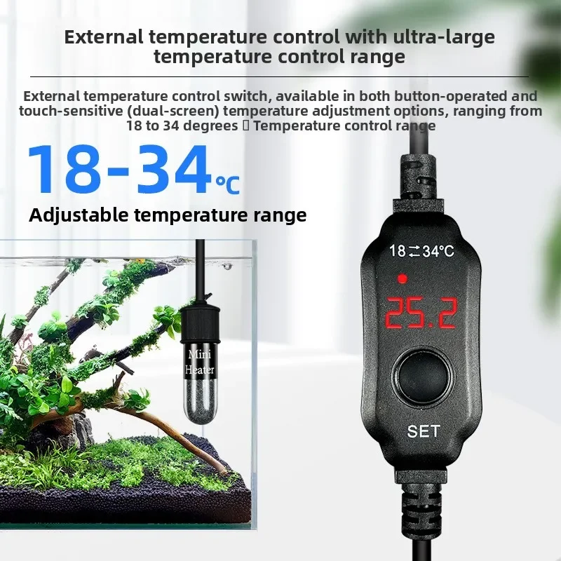 Batang Pemanas Akuarium Mini U - Aquarium Fish Uk ulasan dan harga