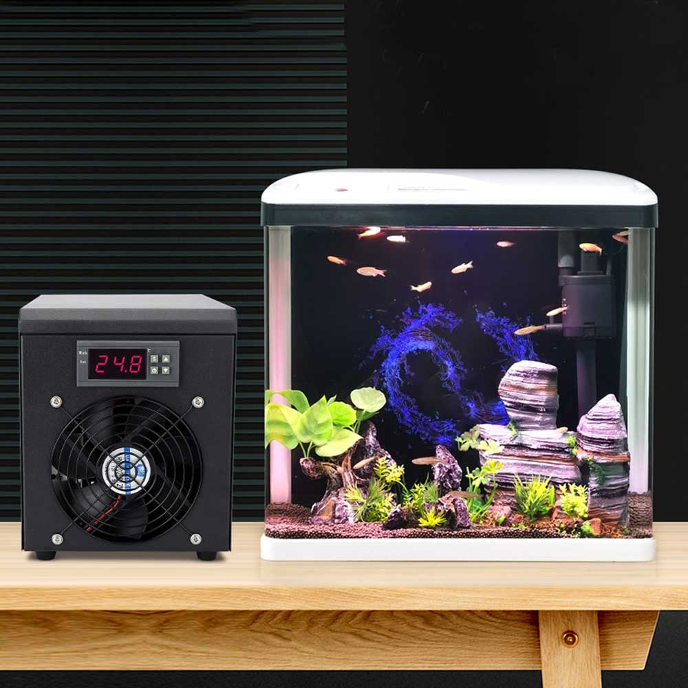 Pendingin Air Akuarium 180W Si - Aquarium Fish Uk ulasan dan harga