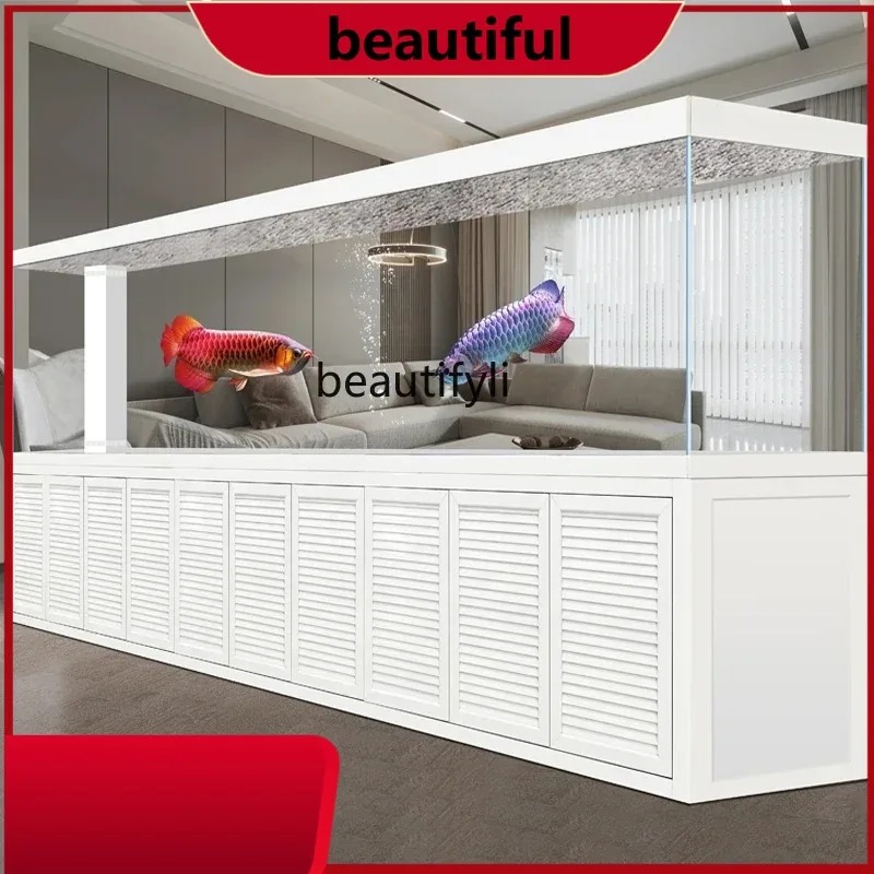 Akuarium kaca ultra-putih ruma - Live Fish Aquarium ulasan dan harga
