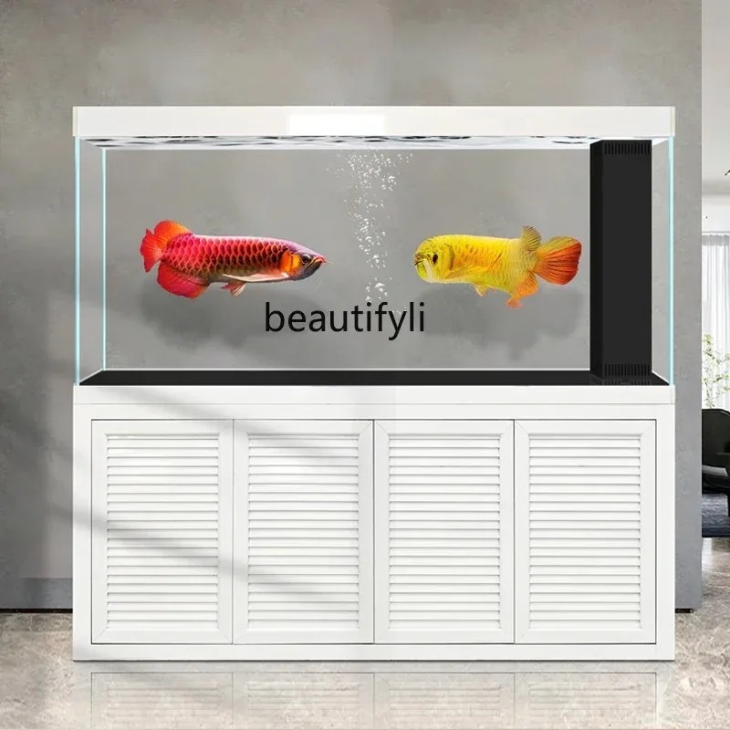 Akuarium kaca ultra-putih ruma - Live Fish Aquarium ulasan dan harga