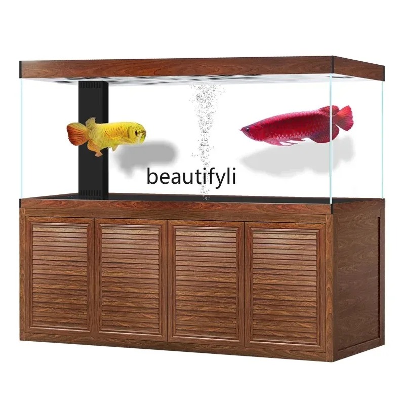 Akuarium kaca ultra-putih ruma - Live Fish Aquarium ulasan dan harga