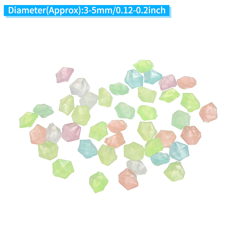 1000Pcs Pasir Bercahaya Menyal - Aquarium Fish Glow In The Dark ulasan dan harga