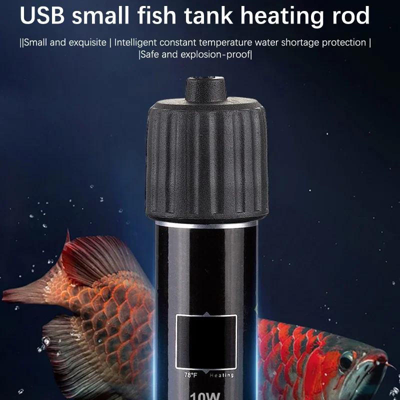 Batang Pemanas Akuarium Mini U - Aquarium Heater Submersible ulasan dan harga