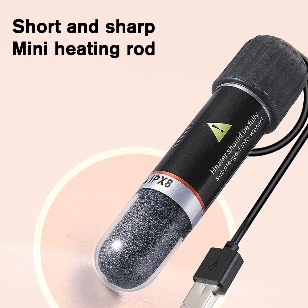 Batang Pemanas Akuarium Mini U - Aquarium Heater Submersible ulasan dan harga