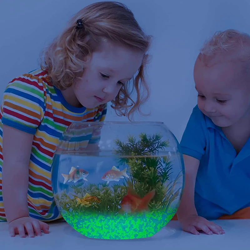 1000 buah 3-5mm pasir bercahay - Aquarium Fish Glow In The Dark ulasan dan harga