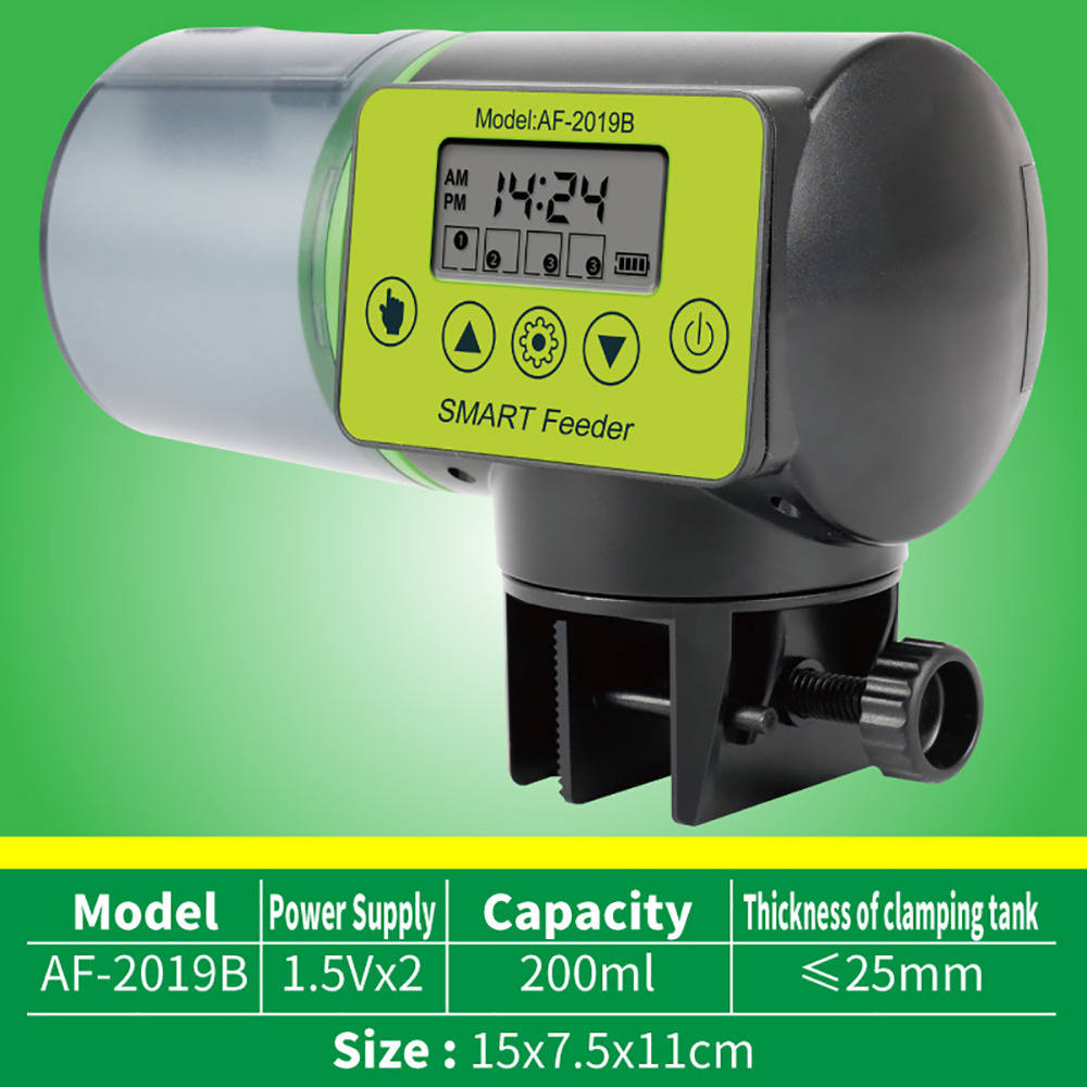 Pengumpan Ikan Otomatis Digita - Aquarium Fish Feeder Automatic ulasan dan harga