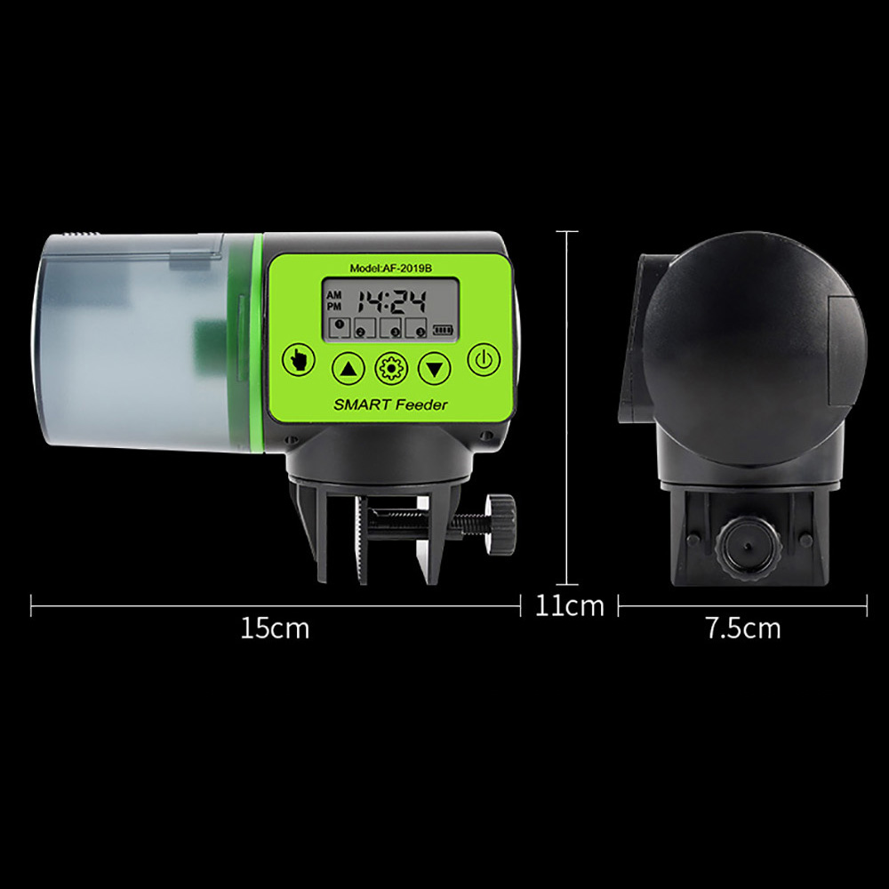 Pengumpan Ikan Otomatis Digita - Aquarium Fish Feeder Automatic ulasan dan harga