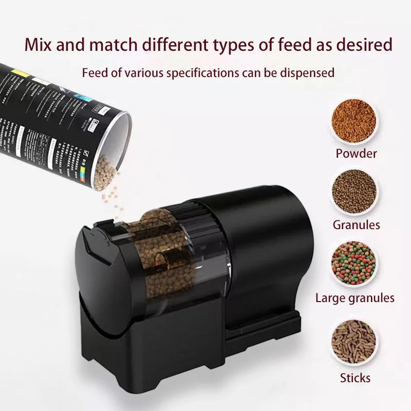 Pengumpan Tangki Ikan Pengumpa - Aquarium Fish Feeder Automatic ulasan dan harga