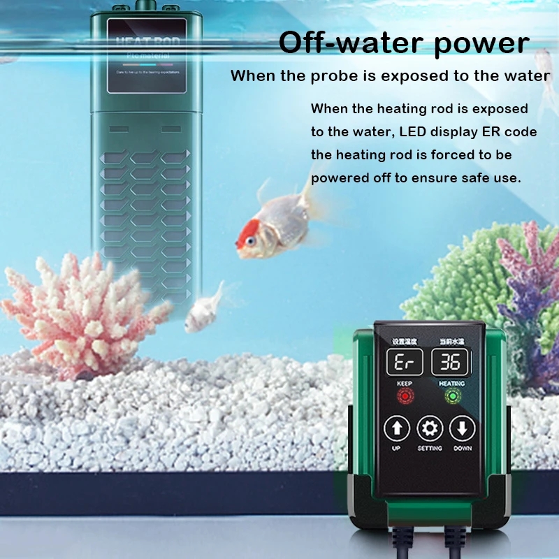 Tongkat pemanas air untuk tang - Aquarium Fish Uk ulasan dan harga