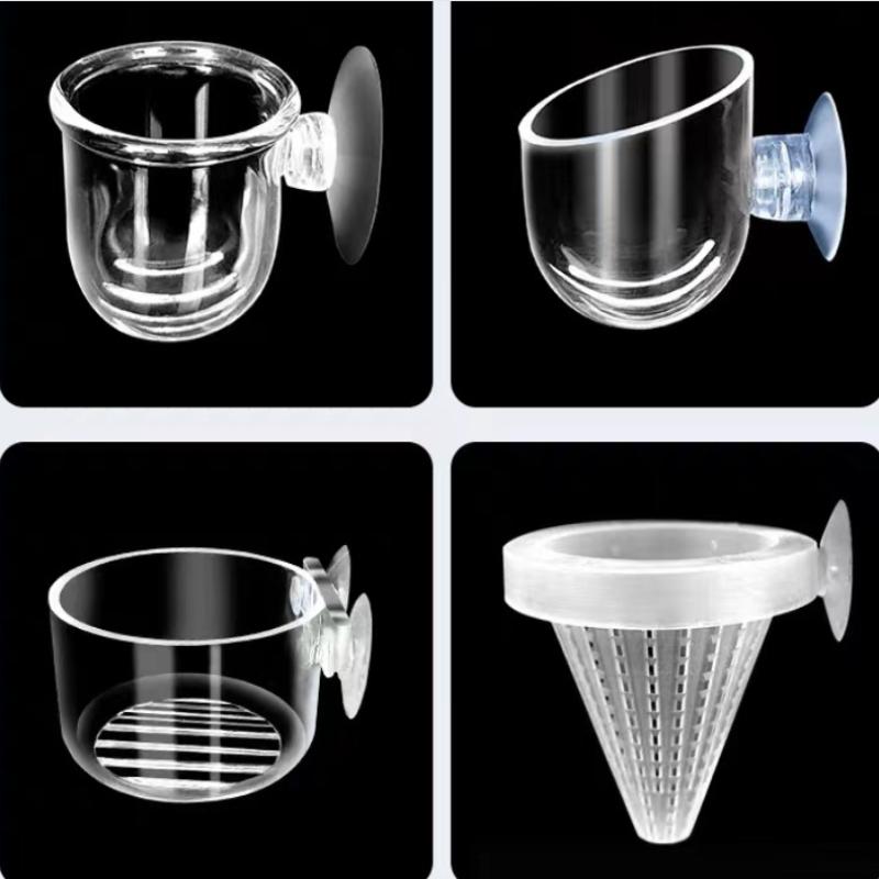 Pot Tanaman Akuarium Akrilik T - Aquarium Fish Pot ulasan dan harga