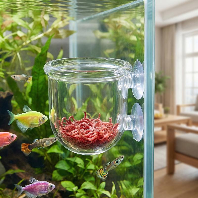 Pot Tanaman Akuarium Akrilik T - Aquarium Fish Pot ulasan dan harga