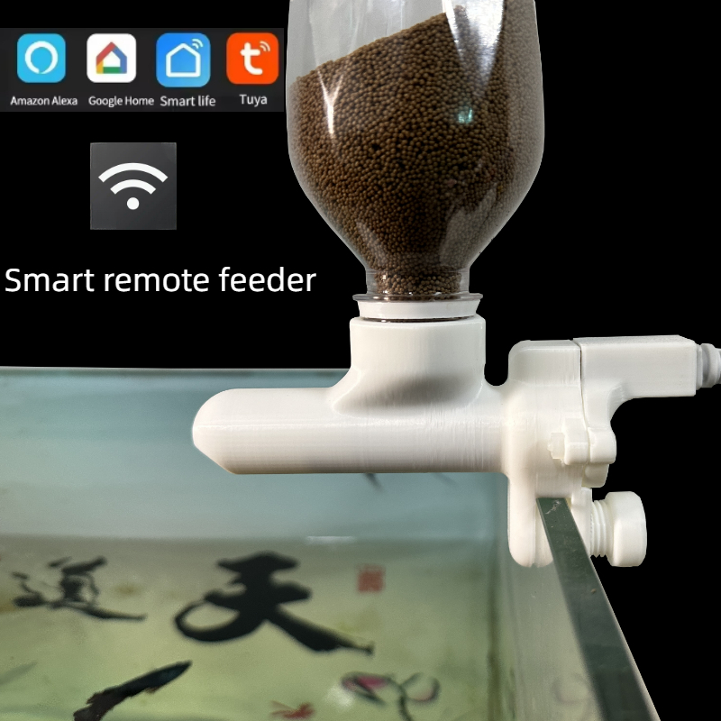 Pengumpan Tangki Ikan Remote C - Aquarium Fish Feeder Automatic ulasan dan harga