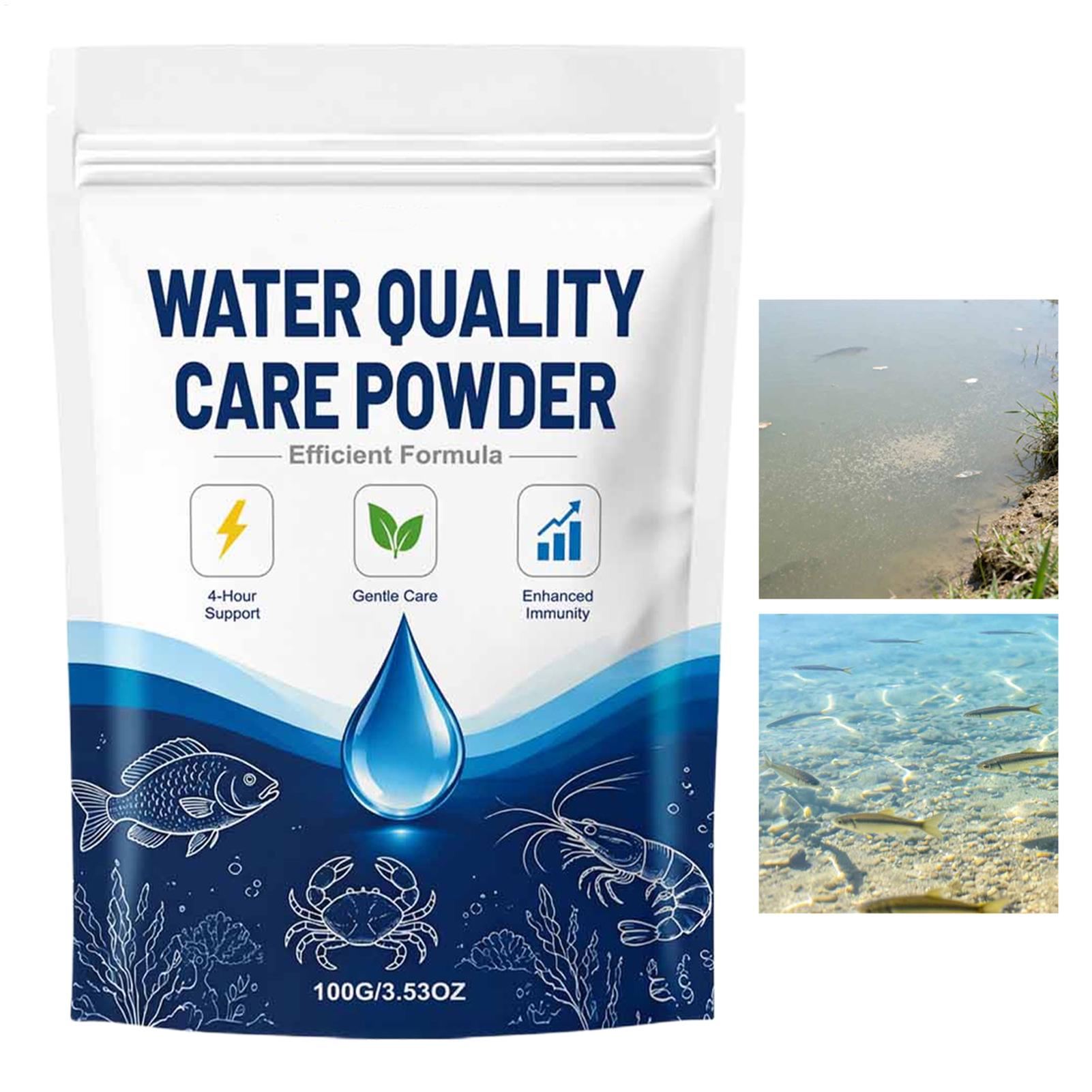 100G Bubuk Pembersih Air Akuar - Aquarium Fish Care ulasan dan harga