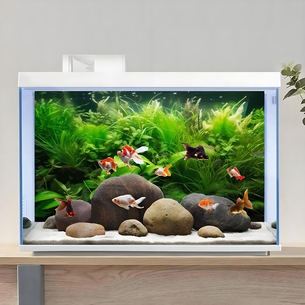 Water Grass Paradise, Lukisan  - Aquarium Fish Paradise ulasan dan harga