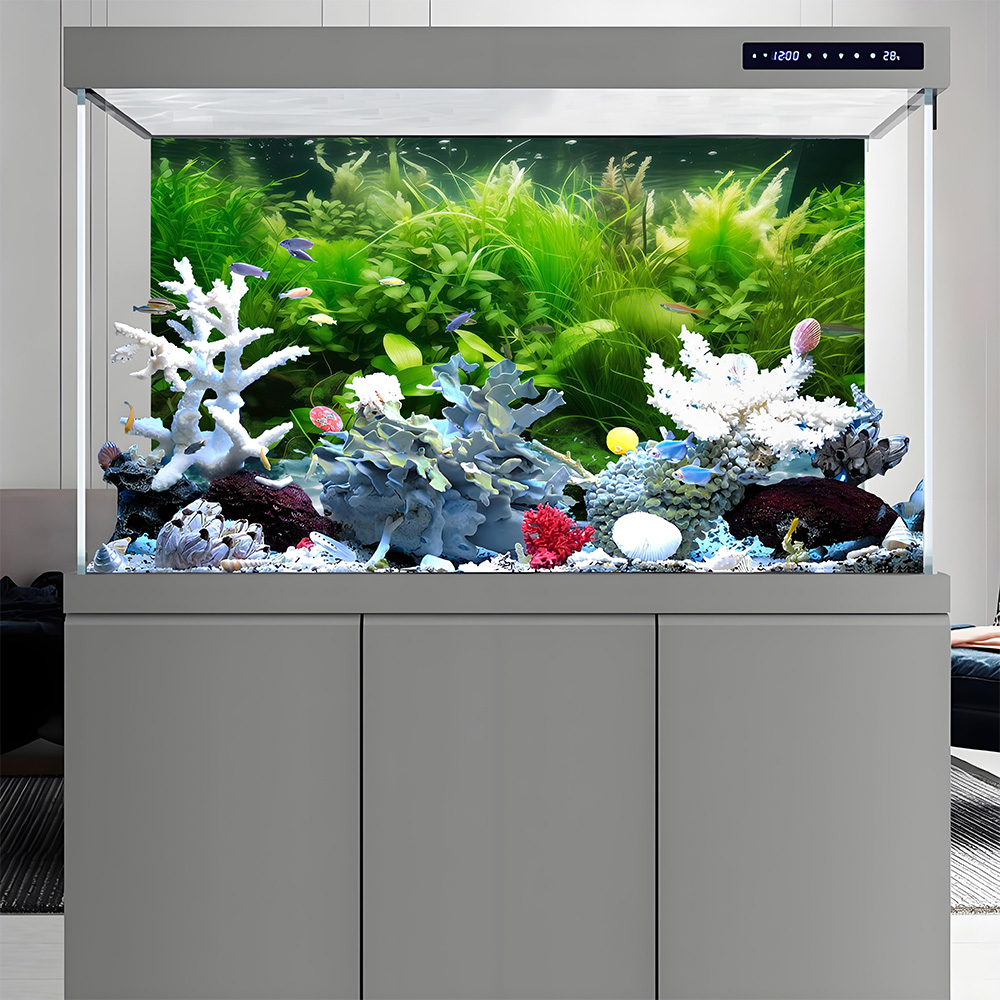 Water Grass Paradise, Lukisan  - Aquarium Fish Paradise ulasan dan harga