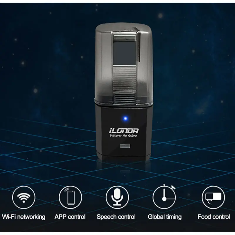 Ilonda Dispenser Cerdas Nirkab - Aquarium Fish Feeder Automatic ulasan dan harga