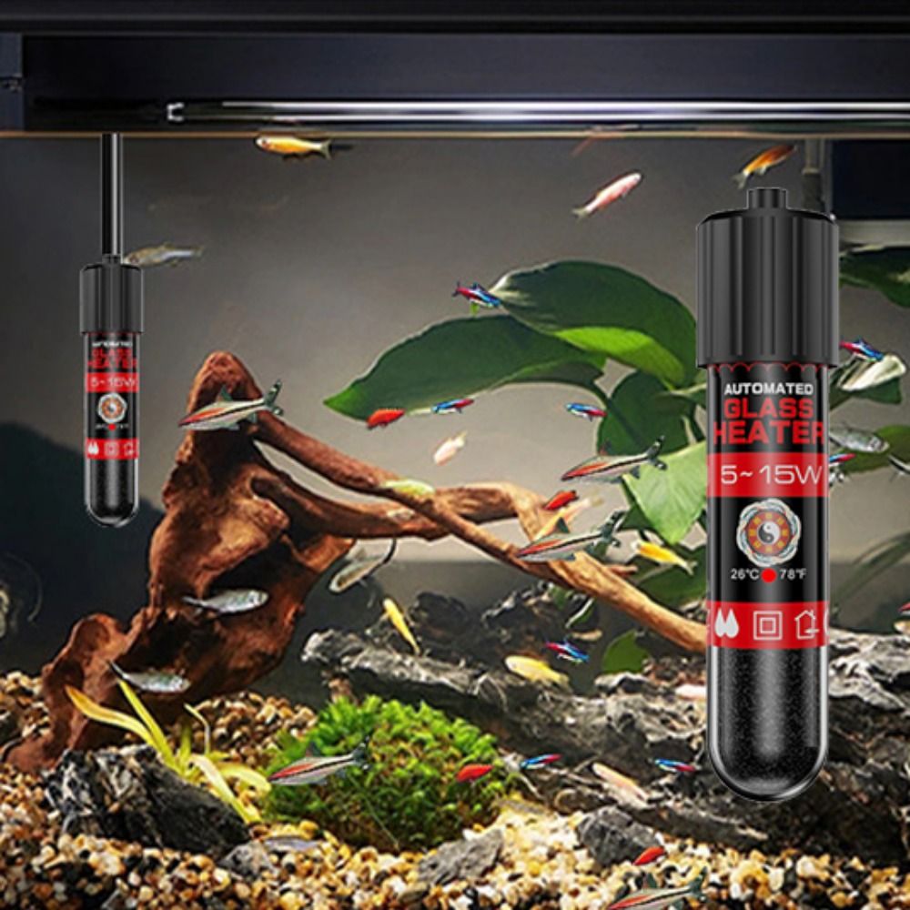Batang Pemanas Submersible 5/1 - Aquarium Heater Submersible ulasan dan harga