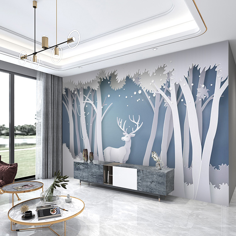 Kain Dinding Hiasan Dinding La - Background Film 3D ulasan dan harga