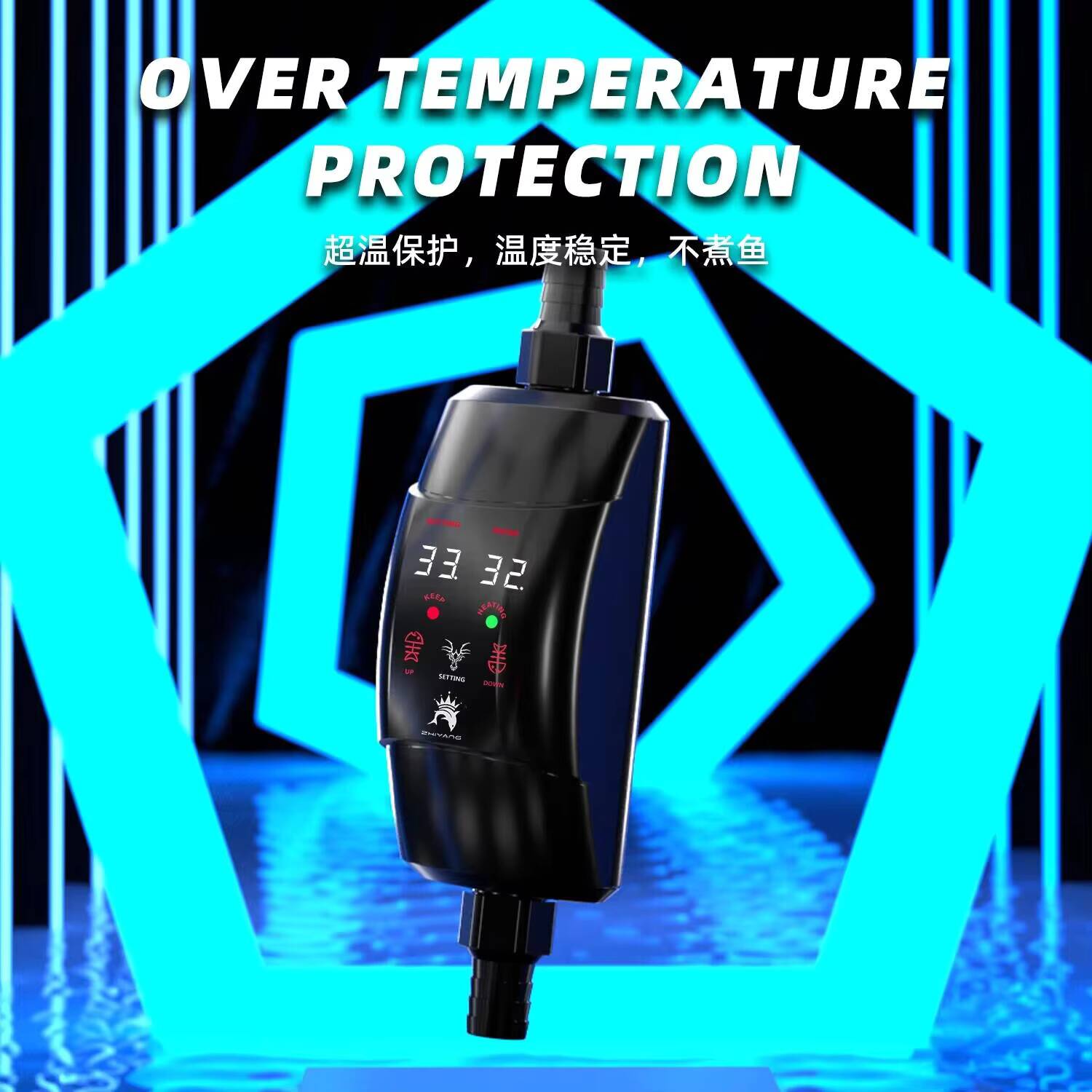 Termostat otomatis, tongkat pe - Aquarium Fish Cold Water ulasan dan harga