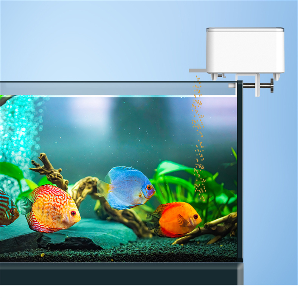 Pengumpan Otomatis Pintar WiFi - Aquarium Fish Feeder Automatic ulasan dan harga