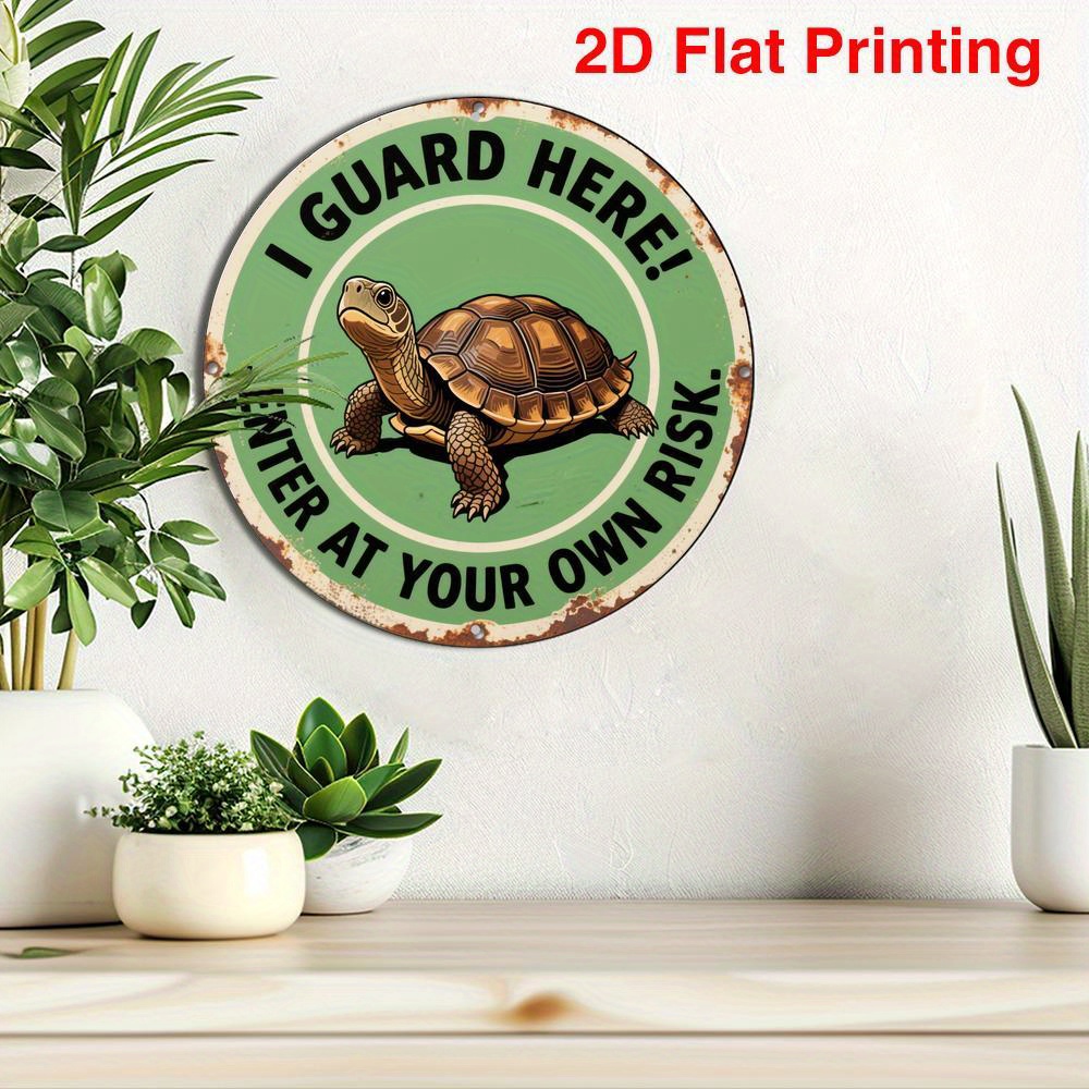 Papan Tanda Bulat Logam Alumin - Live Fish Aquarium ulasan dan harga