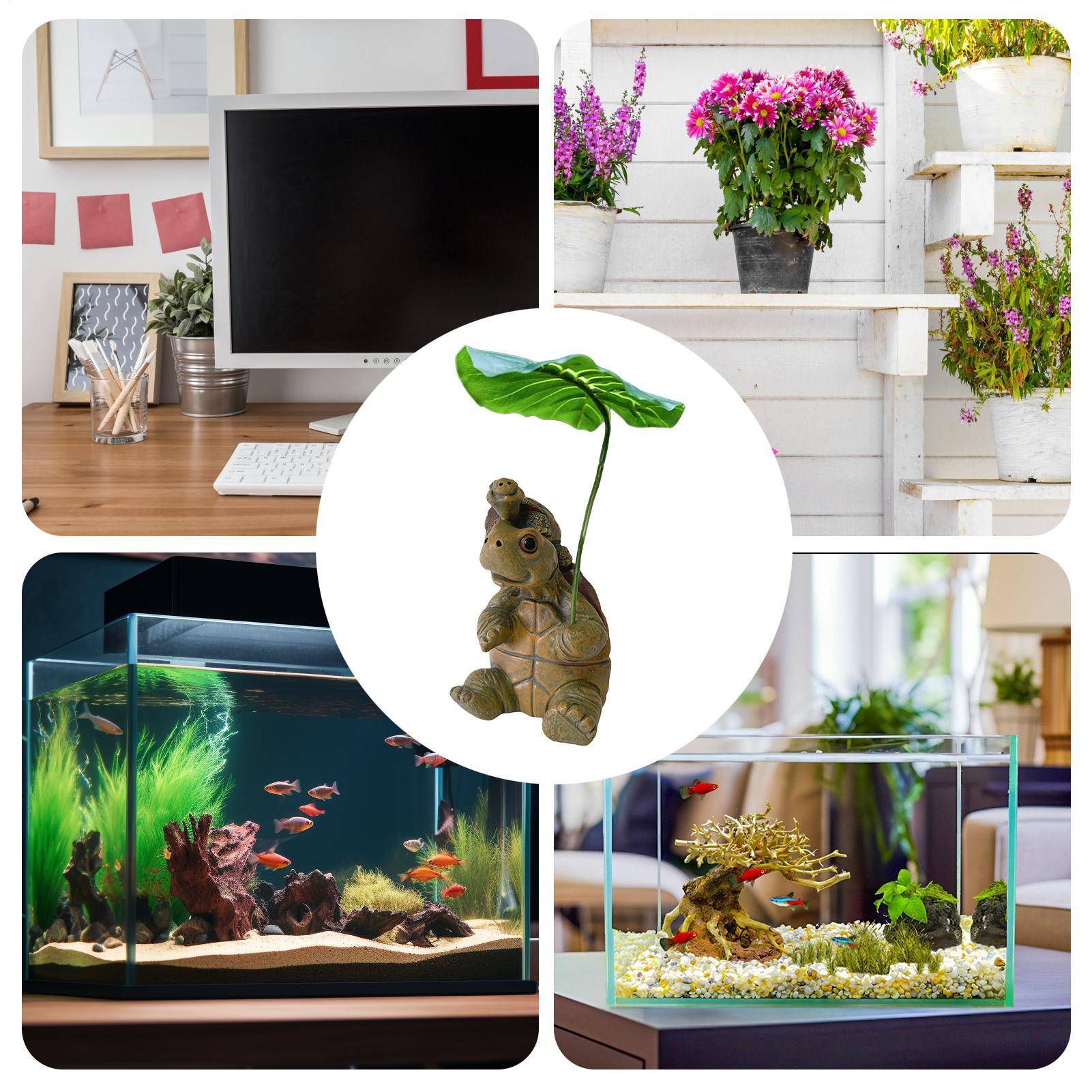 Patung Kura-kura Dekorasi Akua - Aquarium Fish Pot ulasan dan harga