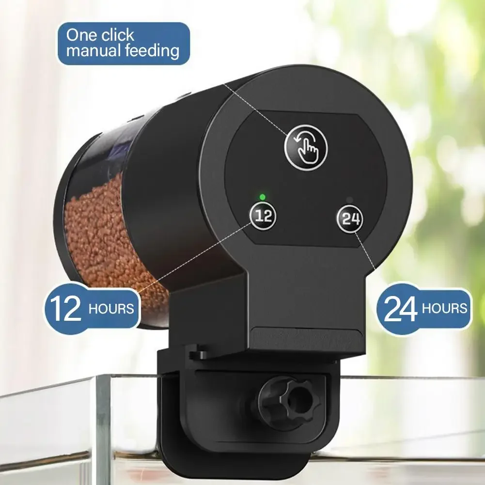 Pengumpan Ikan Otomatis Pengum - Aquarium Fish Feeder Automatic ulasan dan harga