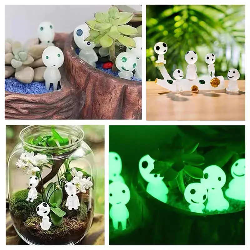 Figur Mini Elf Bercahaya Dekor - Aquarium Fish Pot ulasan dan harga