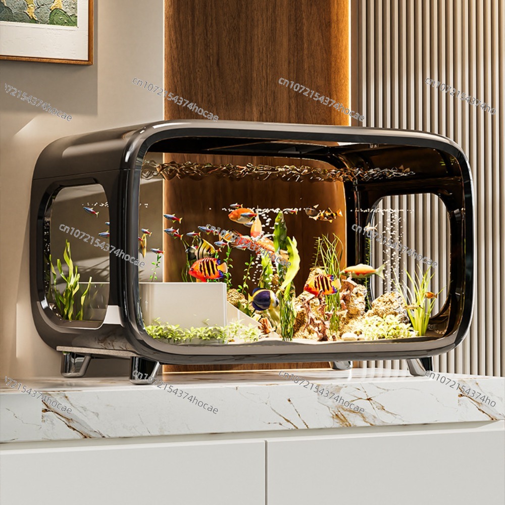 Akuarium Ikan Transparan Kreat - Live Fish Aquarium ulasan dan harga