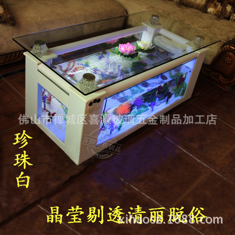 Meja kopi sofa akuarium tangki - Live Fish Aquarium ulasan dan harga