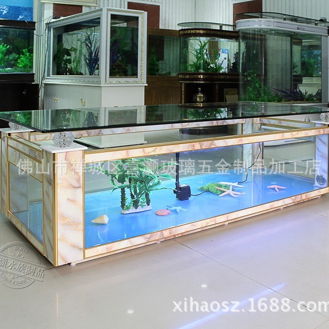 Meja kopi sofa akuarium tangki - Live Fish Aquarium ulasan dan harga