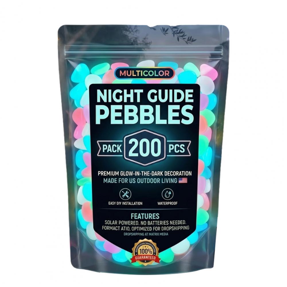 Batu Taman Bercahaya, Kerikil  - Aquarium Fish Glow In The Dark ulasan dan harga